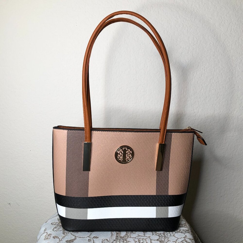 NEW, Faux Leather, Stylish Handbag